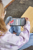 Geldbeutel - BOLD Leaves, Karamell