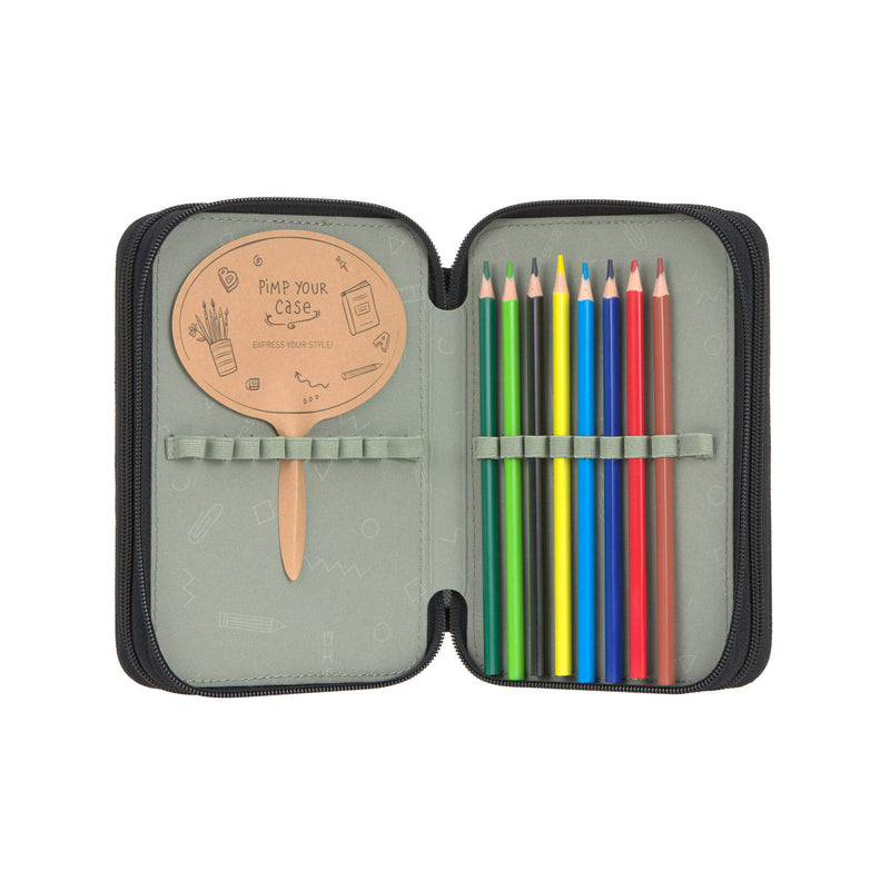 Federtasche Unique Schwarz