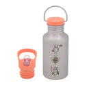 Kindertrinkflasche Edelstahl Nature