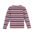 Minymo Langarmshirt gerippt - Rose Brown