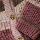 Minymo Strickcardigan Woodrose