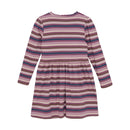 Minymo Kleid gerippt - Rose Brown