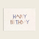 Postkarte "Happy Birthday"