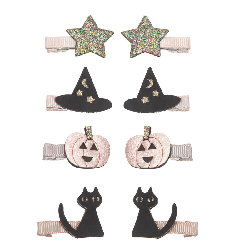 Mini-Haarspangen Spooky Halloween