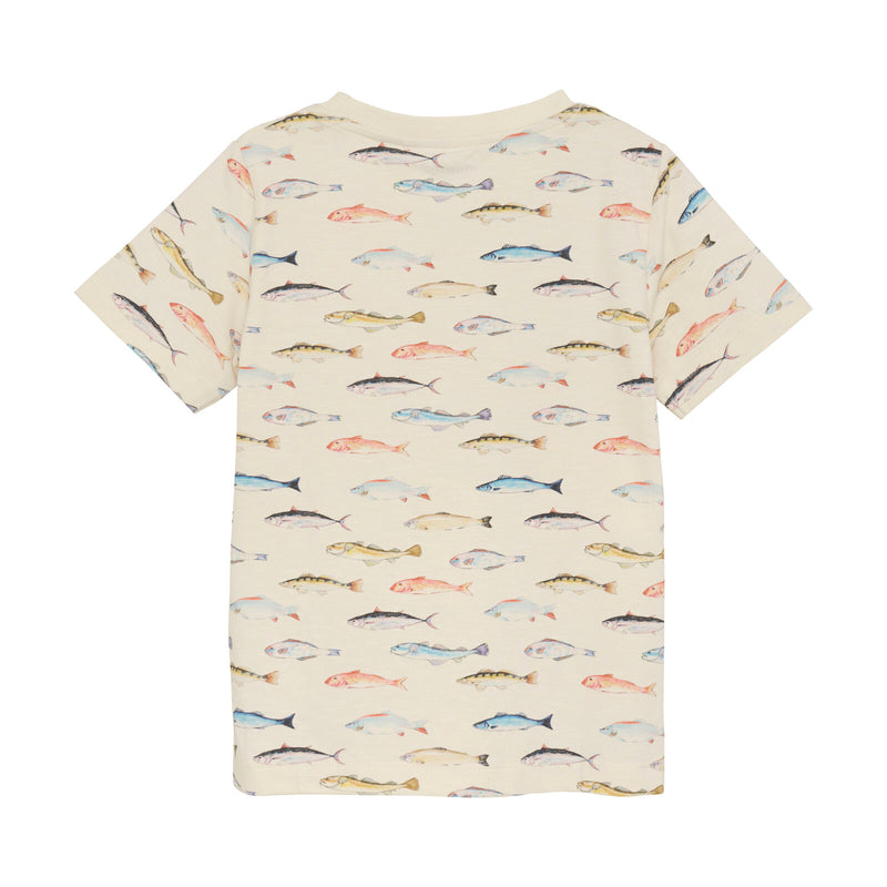 Minymo T-Shirt Fische Pristine