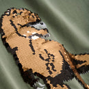 Minymo T-Shirt mit Pailletten Dino Sea Spray