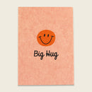 Postkarte, helles rose – Big Hug