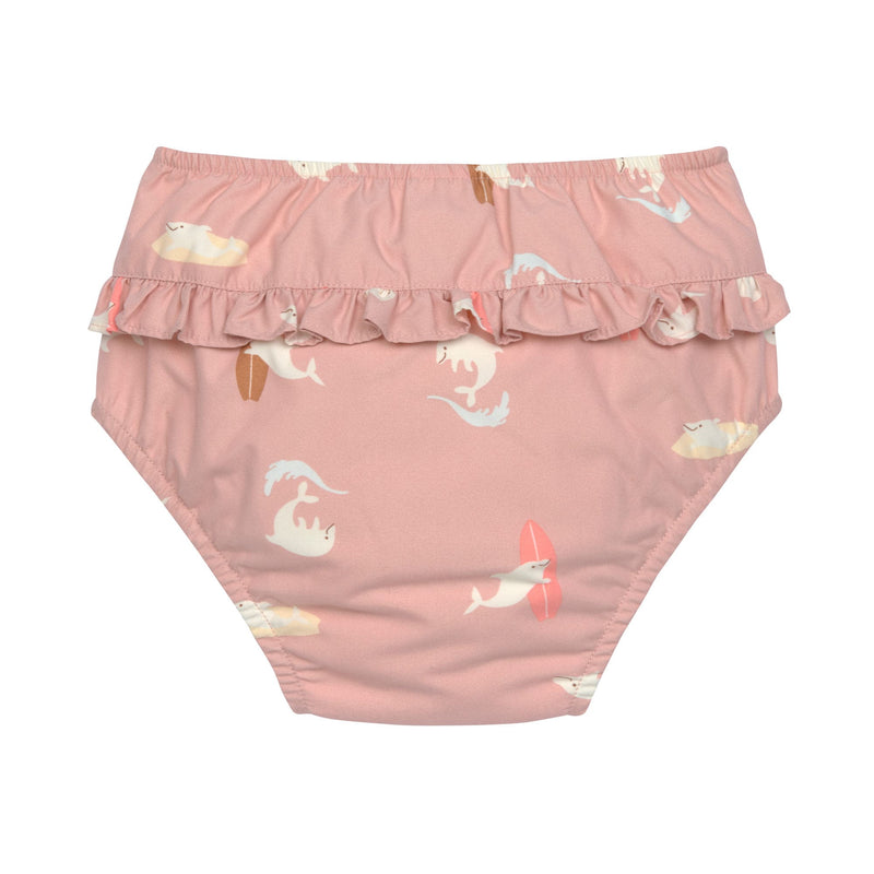 Schwimmwindel Baby - Delfin, Rosa