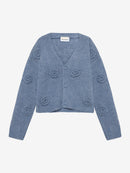 Strickjacke- Moonlight Blue