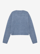 Strickjacke- Moonlight Blue