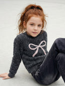 Strickpullover mit Glitzer