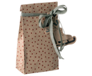 Geschenktüte, Polka rot - Mikro
