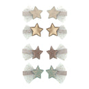 Mini- Haarspangen Ballett Sterne