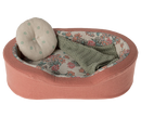 Kuscheliger Korb, Klein -Koralle Kuscheltier Maileg
