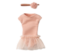 Ballettanzug und Rock rosa, Gr. 1
