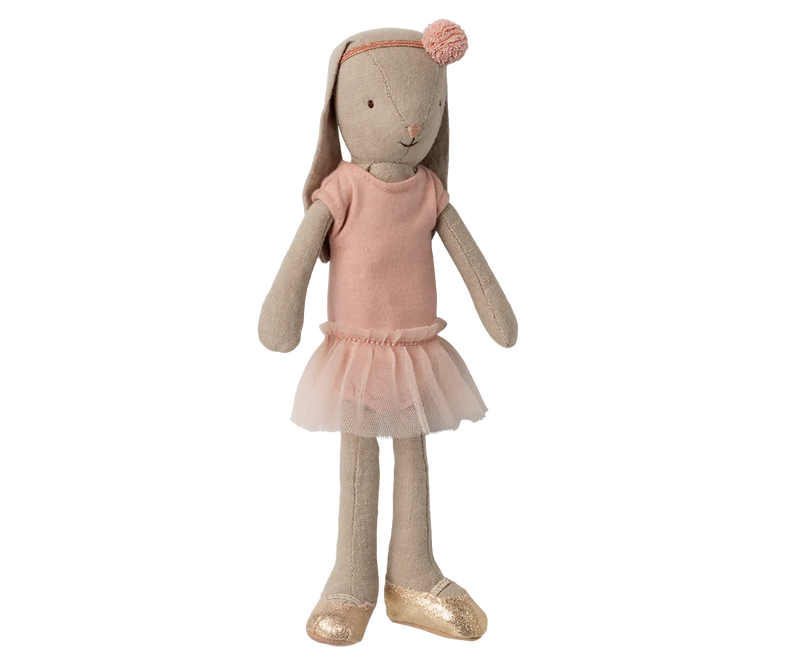 Hase Gr. 2, Klassisch - Ballettanzug und Rock rosa