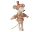 Strickpullover und Mütze, Große Schwester Maus