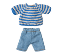 Strickpullover und Hose, Großer Bruder Maus