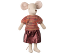 Rock und Strickbluse, Mama Maus