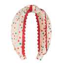 Haarreif mit Herzchenprint und Knoten Haarreifen Mimi & Lula