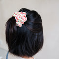 Scrunchie mit Herzprint und Wellenrand Haargummi Mimi & Lula