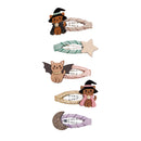 Mini-Haarspangen mit Halloween-Katzenmotiven