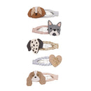„Puppy Love“-Mini-Haarspangen