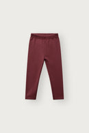HCLisa Fleece Leggings Solid - Maroon