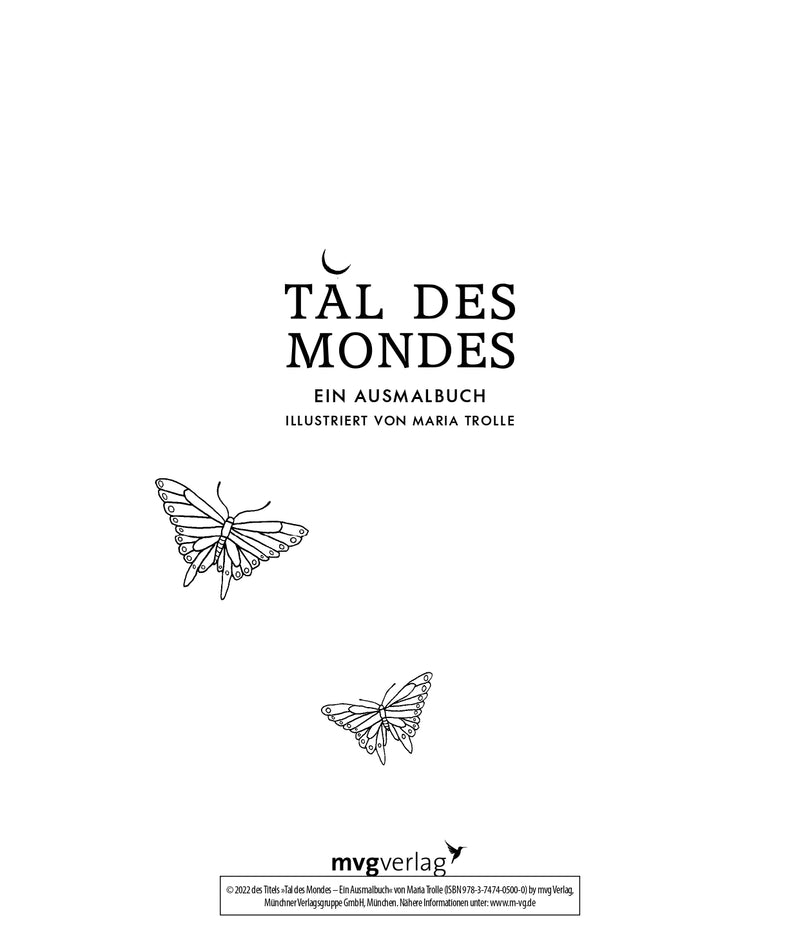 Tal des Mondes – Ein Ausmalbuch