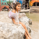 Schwimmflügel Blumen