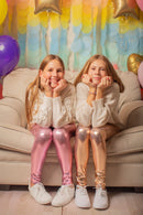 Love Life Leggings Gold