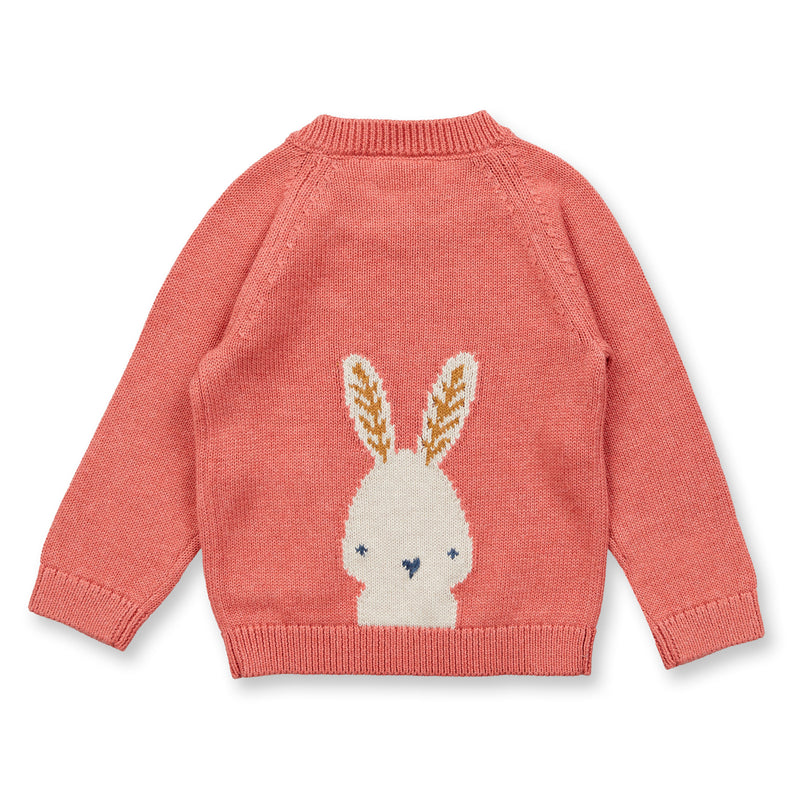 Sense Organics Strickpullover Navin Pink + Bunny