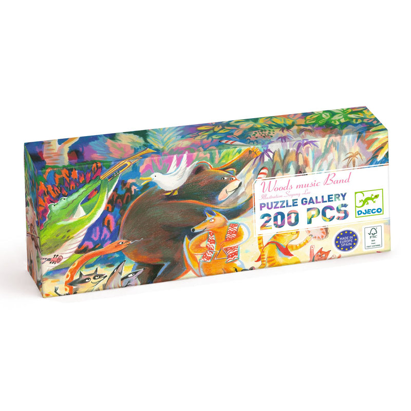 Puzzle Gallery: Woods Music Band - 200 Teile