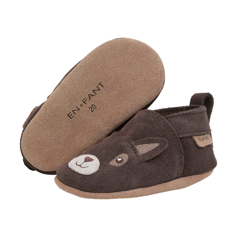 Wildleder Krabbelschuhe Chocolate Brown