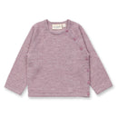 Sense Organics Merino Wickeljacke Mauve Melange