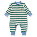 Sense Organics Strampler Viktor Terry Green-Teal Eichhörnchen