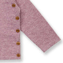 Sense Organics Strickjacke Merino Mauve Melange Strickjacke Sense Organics