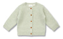 Sense Organics Strickjacke Merino Lindgrün