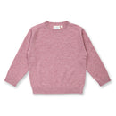 Sense Organics Strickpullover Merino Ike Mauve Melange