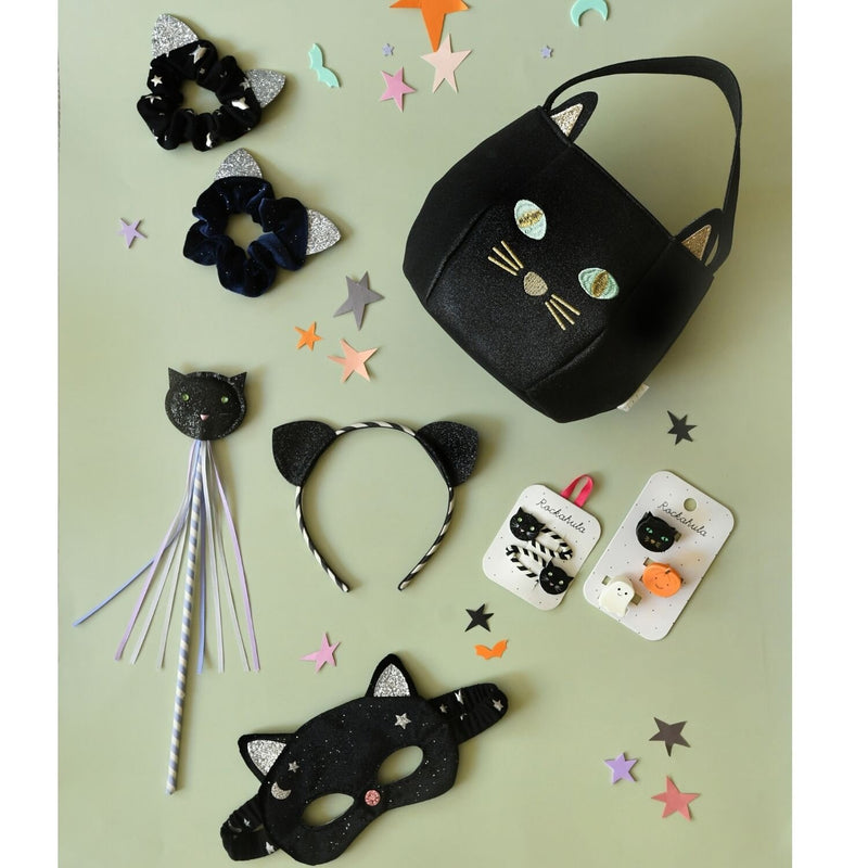 Schwarze Katze Zauberstab