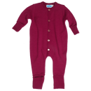 Overall/ Schlafanzug Frottee Wolle/Seide Beere