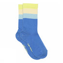 Socken breite Streifen Super Sonic Blue