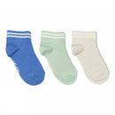 Sneaker Socken Sportlich Super Sonic Blue 3er-Pack