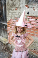 Glam-Hexe  inklusive Hut