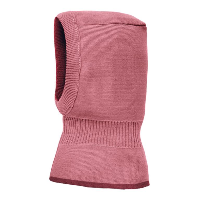Maximo NOA-Schlupfmütze Wolle 2-farbig, dusty rose/rosewood