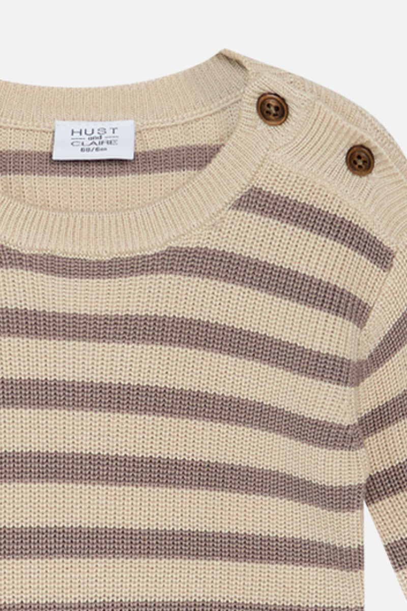 Hust & Claire Strickpullover Pos Mocha