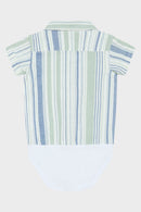 Hust & Claire Hemd-Body Birge Leinen Jade Green