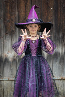 Amethyst die Spinnenhexe Kleid mit Hut 3-4 Jahre Kostüme Great Pretenders