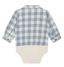 Hust & Claire Hemd-Body Bertil Ocean melange