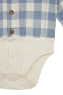 Hust & Claire Hemd-Body Bertil Ocean melange